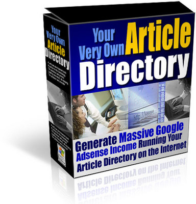 Product picture Your Very Own Article Directory With MRR